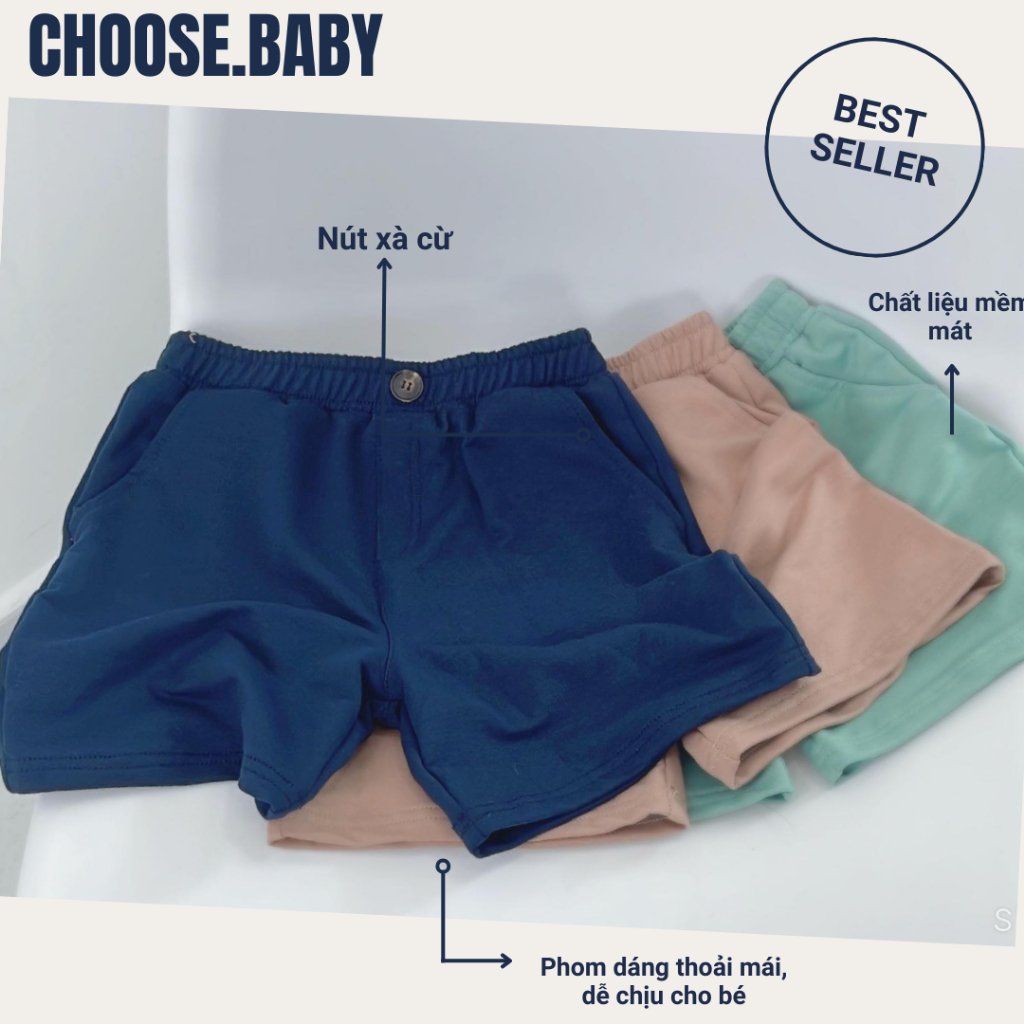 Quần short bé trai