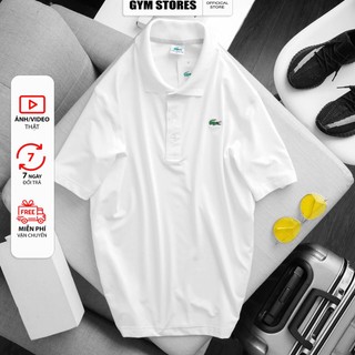Áo thun nam cá sấu cao cấp thiết kế cổ bẻ thêu cá sấu size m đến 4xl cs01