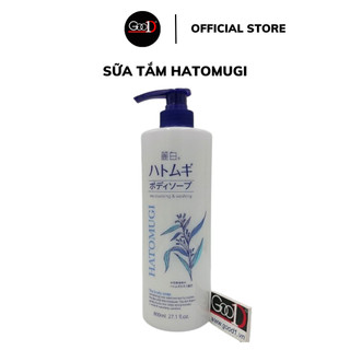 Sữa Tắm Dưỡng Sáng Da HATOMUGI Moisturizing & Washing 800ml Nhật Bản