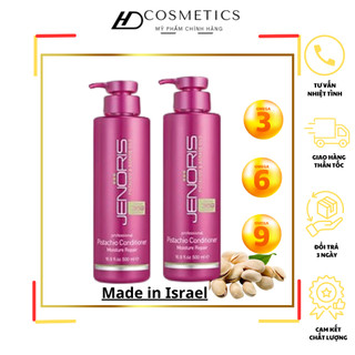 Bộ dầu gội, dầu xả jenoris israel dầu gội, dầu xả xuôn mềm mượt dành cho tóc khô sơ hư tổn 500ml