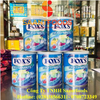 Kẹo Fox Bạc Hà (Thùng 12 Lon) (Lon) - 180G