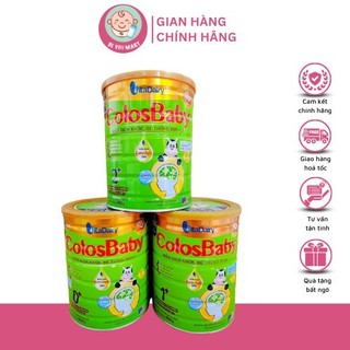 Sữa colos baby iq gold 0+ 1+ 2+ lon 800g - miễn dịch khoẻ, bé thông minh
