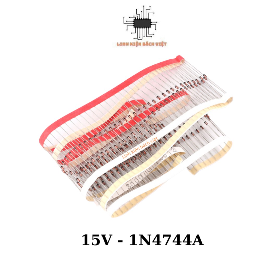 Diode zener 15V 1W 1N4744A chất lượng cao 10 chiếc