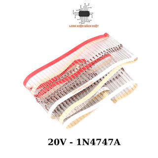 Diode zener 20v 1w 1n4747a chất lượng cao 10 chiếc