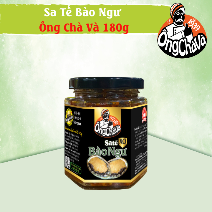 [TẶNG SA TẾ CHAY] Sa Tế Bào Ngư Ông Chà Và 180g (Abalone XO Satay)