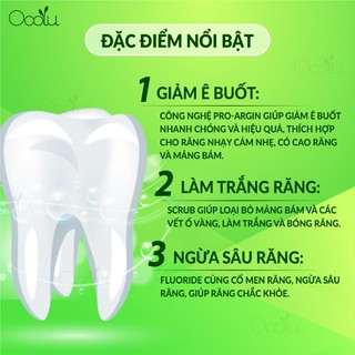 Kem đánh răng 2080 Pro Hàn Quốc chống ê buốt, trắng răng, sạch mảng bám, ngừa sâu răng