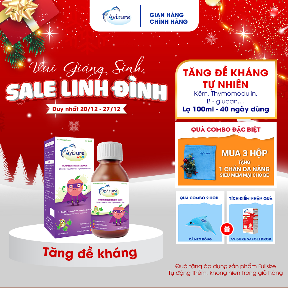 Tích điểm - Avisure Muno - Tăng sức đề kháng tự nhiên cho trẻ