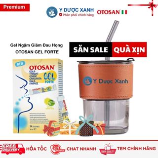 Mua [Chính Hãng] OTOSAN THROAT GEL FORTE, 14 gói, Gel ngậm giảm đau họng cho trẻ em - Y Dược Xanh