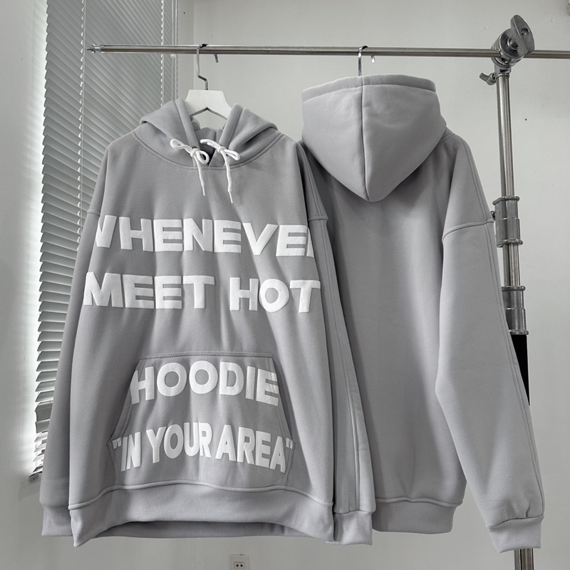 Áo khoác hoodie EVER, áo khoác nỉ form rộng có mũ nam nữ unisex - Homies Saigon | BigBuy360 - bigbuy360.vn