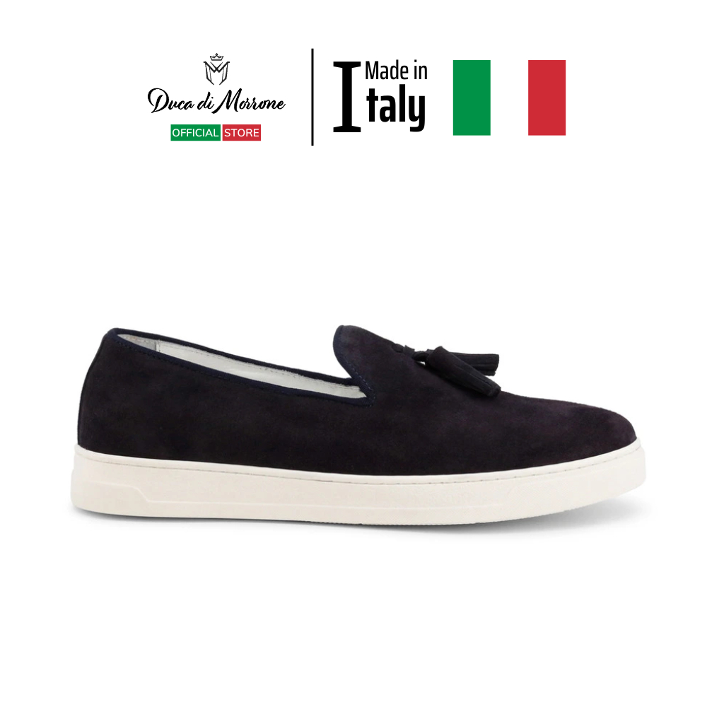 Giày lười nam Slip-On Da Lộn Giày Thể Thao DUCA DI MORONE - Sản xuất và nhập khẩu CHÍNH HÃNG từ Ý_DIEGO-CAM