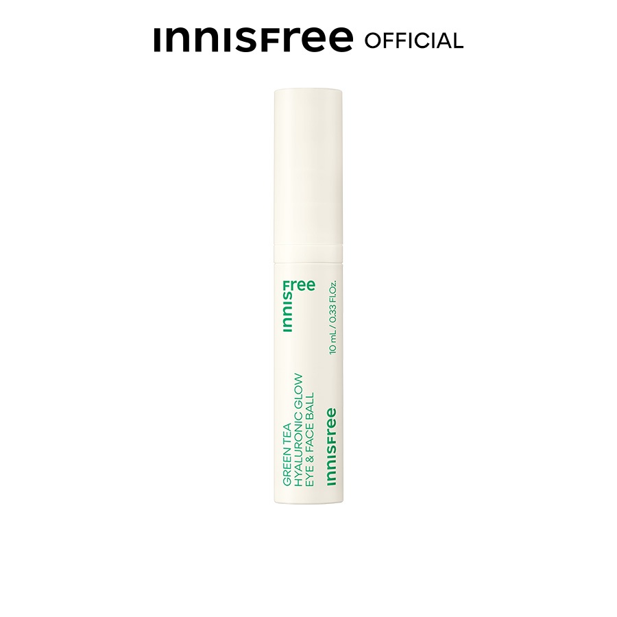 Sản phẩm dưỡng da vùng mắt dạng thanh lăn INNISFREE Green Tea Seed Hyaluronic Glow Eye & Face 10ml