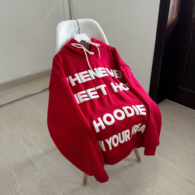 Áo khoác hoodie EVER, áo khoác nỉ form rộng có mũ nam nữ unisex - Homies Saigon | BigBuy360 - bigbuy360.vn