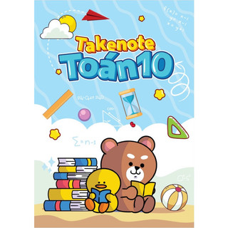 Sách : sổ tay take note toán 10