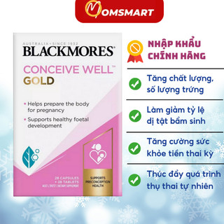 Blackmores Conceive Well Gold - Viên uống tăng khả năng thụ thai, bổ trứng 56 viên date mới