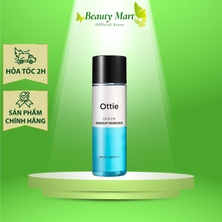 Nước tẩy trang Ottie 100ml - Nước tẩy trang mắt môi lành tính - giúp tẩy sạch lớp makeup chuyên sâu ở mắt và môi