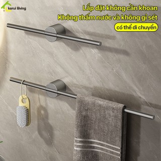 Giá treo khăn nhà tắm salay - thanh vắt khăn treo khăn đơn - giá móc khăn mặt, giá để đồ nhà vệ sinh
