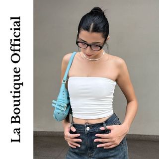 Áo Ống Croptop La Boutique Kiểu Quây Cúp Ngực Tôn Dáng Kiểu Basic