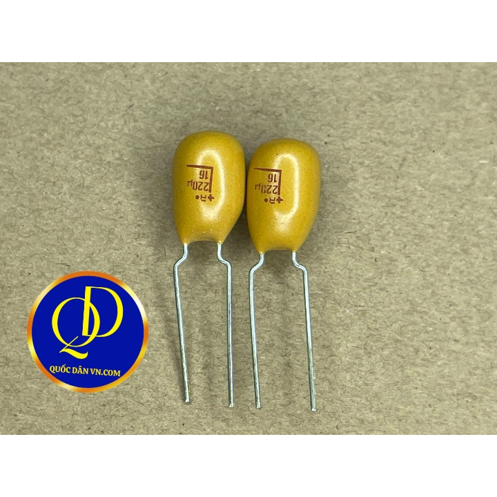 Tụ điện Tantalum AVX 220uF 16V