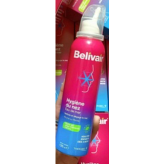 Xịt mũi nội địa Pháp Belivair Nasal Spray 125ml cho bé từ 3 tháng và người lớn