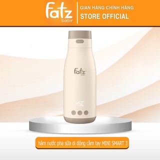 Bình đun và hâm nước pha sữa di động cầm tay MINI SMART 3 - FATZBABY FATZ FB3621FD đun từ 37 - 100 độ và giữ ấm