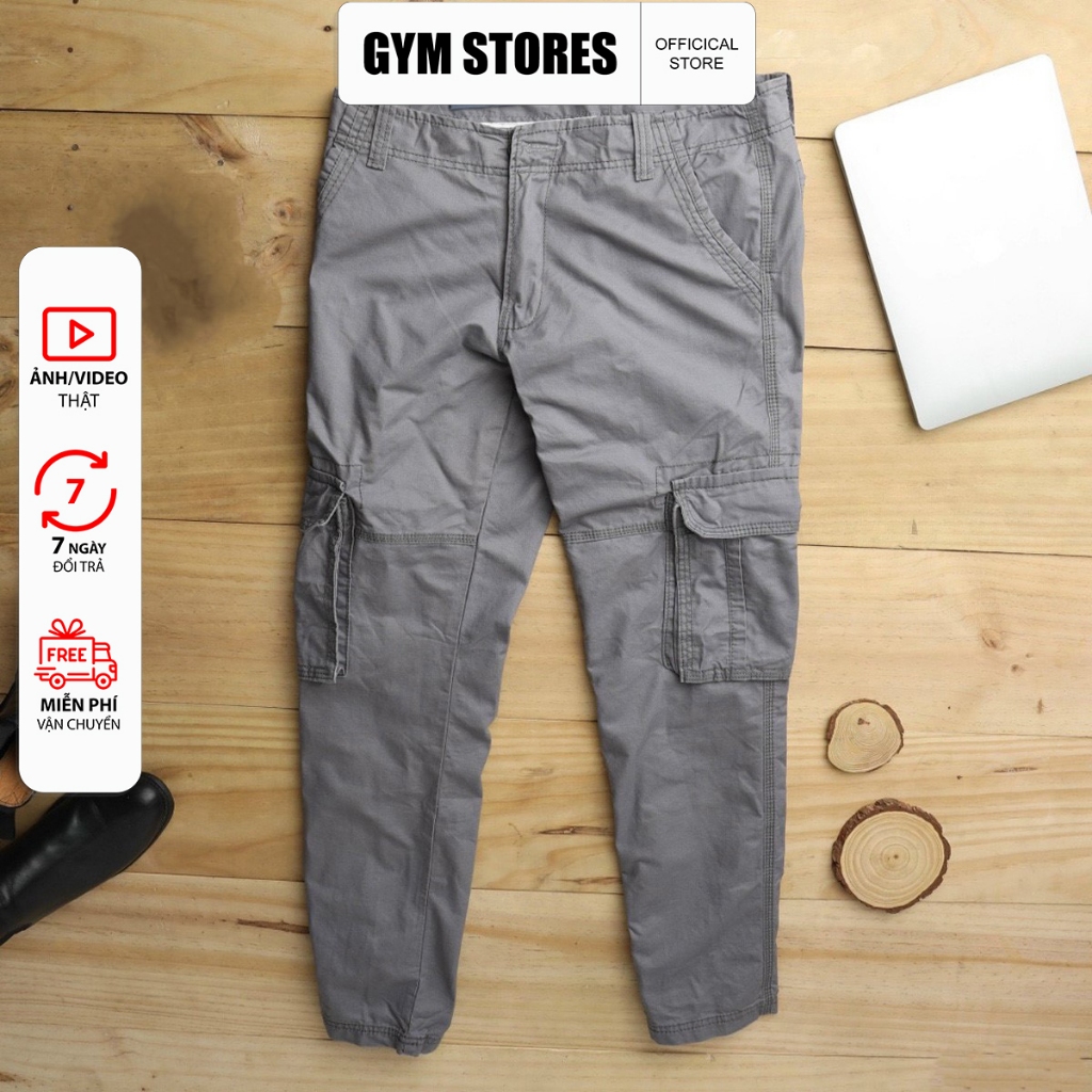 (UNISEX) QUẦN DÀI KAKI TÚI HỘP NAM CAO CẤP LOẠI 1 THỜI TRANG GIÁ SỈ SAI 28 ĐẾN SAI 36 hình thật + clip