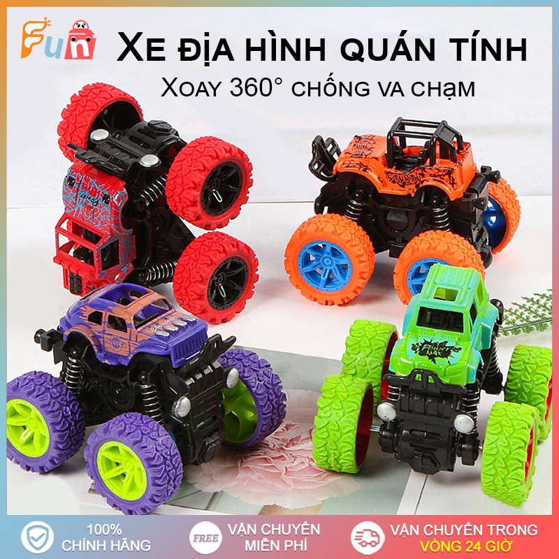 Xe Địa Hình Quán Tính Dẫn Động 4 Bánh Xe Đồ Chơi Con Trai