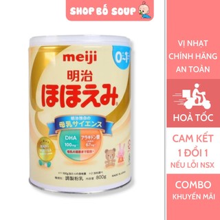 Sữa meiji lon 800g hàng nội địa nhật