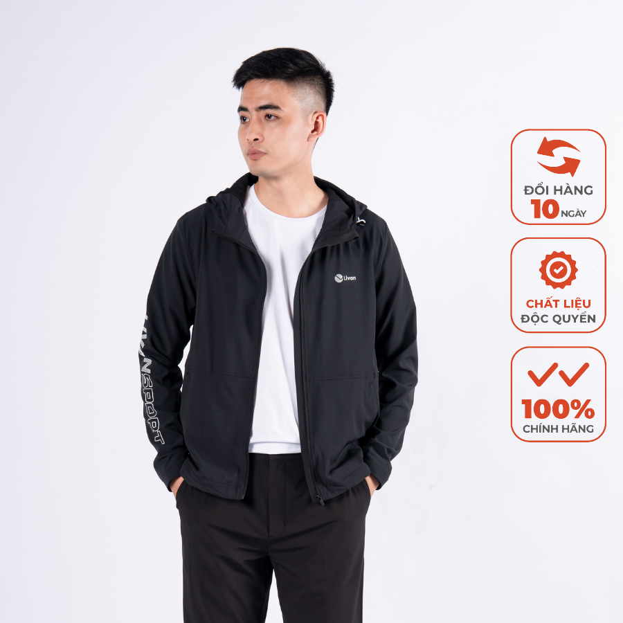Áo Jacket nam 2 lớp Livan 222002 cao cấp