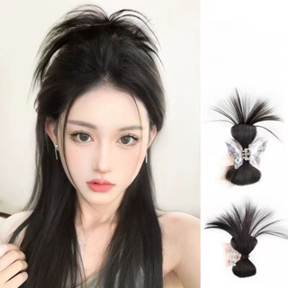  Kẹp tóc giả càng cua bướm pha lê tóc giả kẹp càng cua tóc giả nữ kẹp tóc nữ kẹp búi tóc giả BU08 