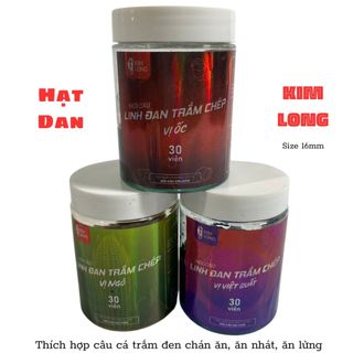 Hạt Dan, Linh Dan Kim Long: vị ngô, vị ốc, vị việt quất thích hợp câu cá trắm đen, chép ,cỏ