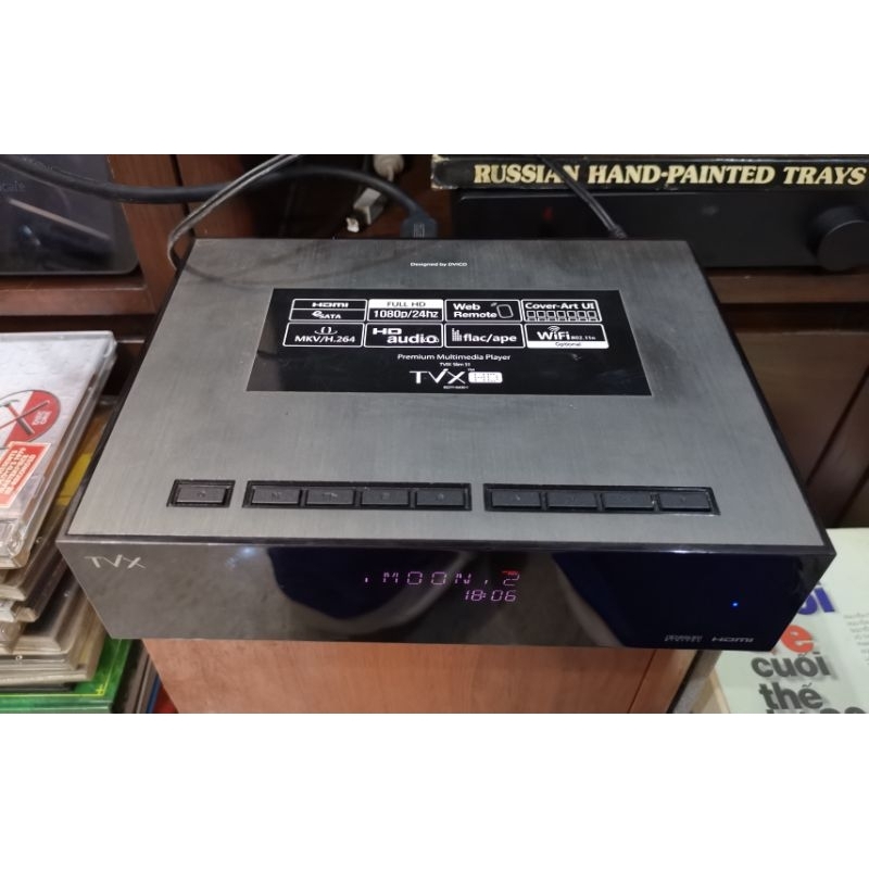 Đầu HDbox nghe nhạc xem phim TVix Slim S1 có tính năng web remote