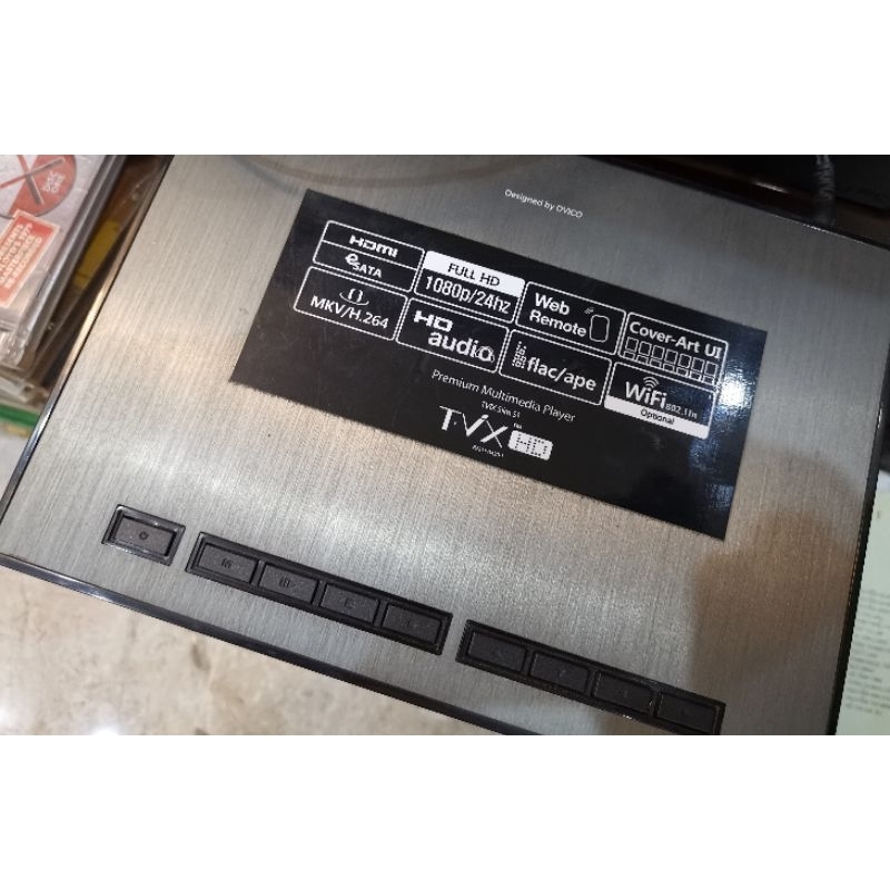 Đầu HDbox nghe nhạc xem phim TVix Slim S1 có tính năng web remote