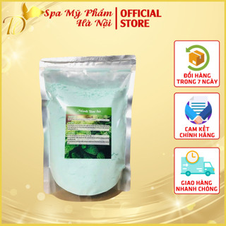 Bột Mặt Nạ Dẻo Bạc Hà,Gói 1000gr Mặt Nạ Dẻo Bạc Hà, Dùng Cho Da Dầu, Da Mụn