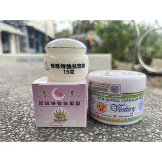Combo kem ngọc trai + kem mặt trăng