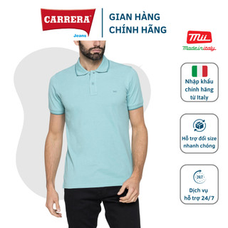 Áo polo thêu vải pique cao cấp carrera jeans regular fit nhập khẩu chính hãng từ ý - 819a0075a