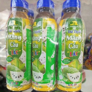 Lốc 6 chai 500ml Nước Dưa Hấu Nha Đam Yến, Bí đao sương sáo, trà thảo mộc, trà đào lắc lắc thạch đào