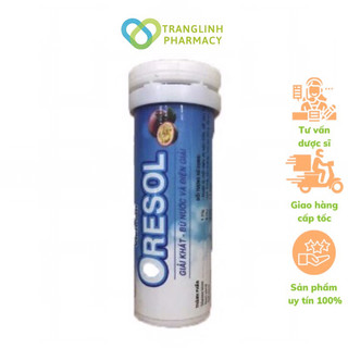Viên sủi Oresol 10 viên bù nước và điện giải