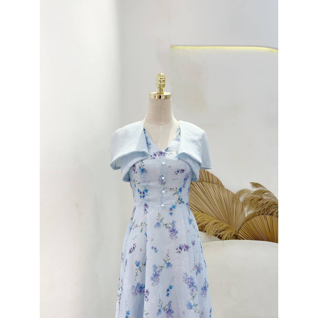 TIELA  Đầm váy hoa dáng dài-Mei Dress