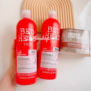 Bộ Dầu Gội Dầu Xã Tái Sinh Số 3 TIGI BED HEAD URBAN ANTIDOTES 750ml