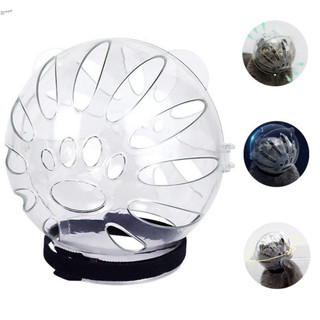 Mũ chụp đầu thoáng khí khi tắm / chống liếm cho mèo