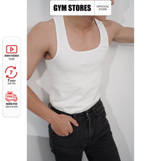 [HCM] SALE OFF ÁO BODY 3 LỖ NAM , COTTON from ôm , vải co giãn thoáng mát 3L03