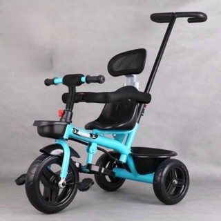  Xe đẩy 3 bánh SYD 306 kết hợp làm xe đạp 3 bánh cho bé đủ màu có giỏ đồ tựa lưng 