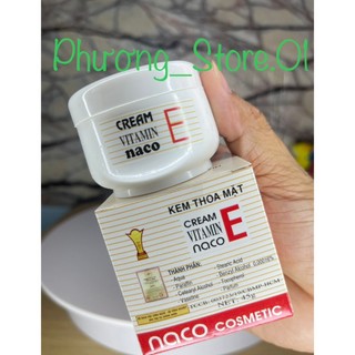Kem trắng da vitamin e naco hàng xịn