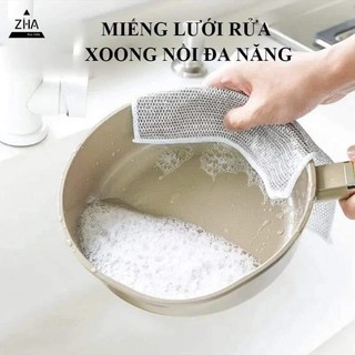 Sét 2 khăn lưới rửa bát chuyên dụng