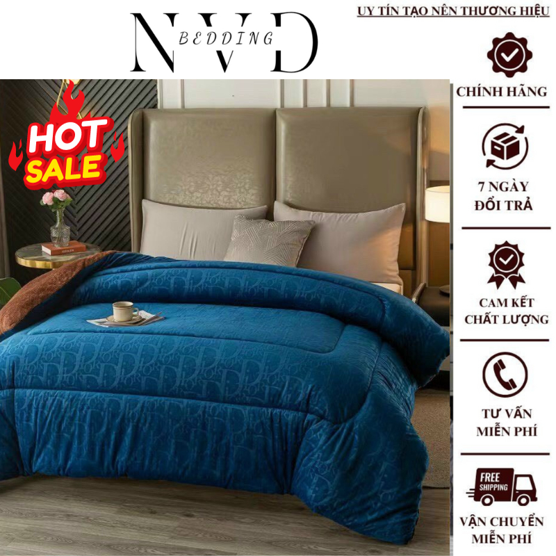 Chăn Lông Thỏ DIOR Chính Hãng NVD - Hàng Nhập Khẩu mới 2023