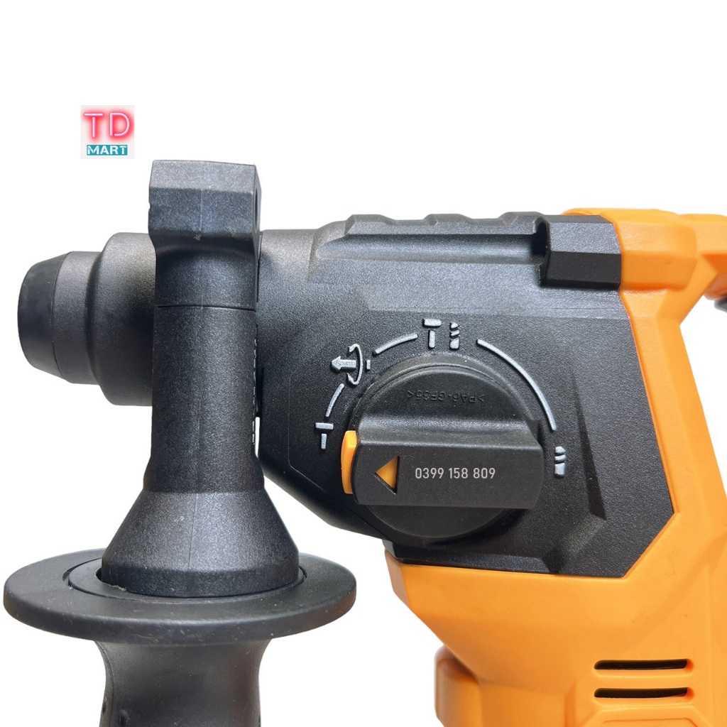 Thân Máy Khoan Bê Tông Pin HUKAN HM21-RH2706PLUS Động Cơ Không Thổi Than 4 Chức Năng Tặng Kèm 5 Mũi