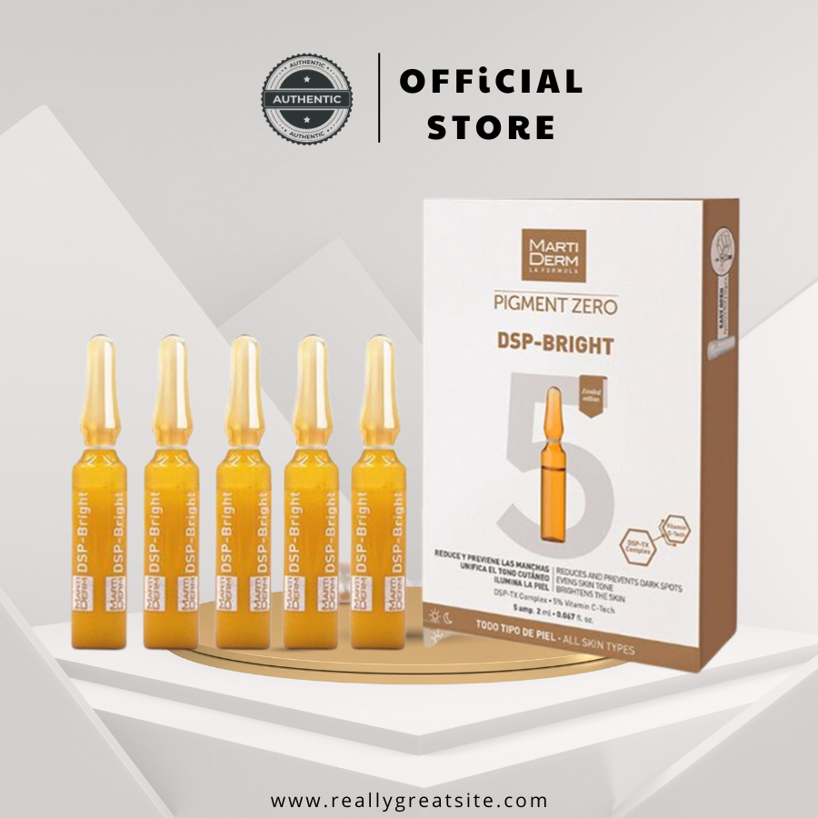 Tinh Chất MartiDerm Pigment Zero DSP Bright - Ampoule Dưỡng Sáng Đều Màu Da, Giảm Nám Và Tàn Nhan, Giảm Đốm Sắc Tố
