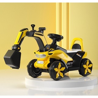  Xe cẩu điện 688 cho bé có nhạc có đèn có kèm sạc cho bé trọng tải 40kg 