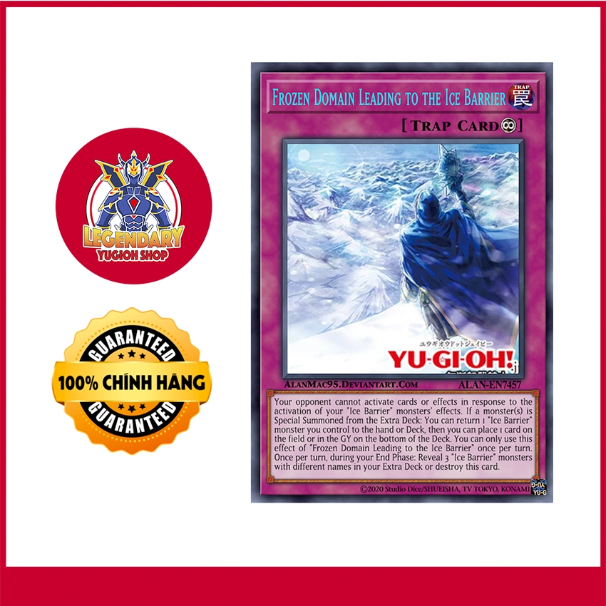 [Thẻ Bài Yugioh Chính Hãng] Frozen Domain of The Barrier