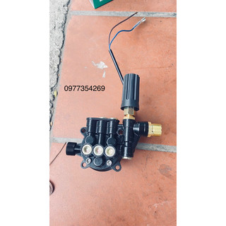 Bộ đầu máy rửa xe mini có chỉnh áp